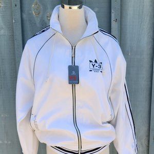 Adidas  Y - 3 Yohji Yamamoto White Jacket Unisex With Tags